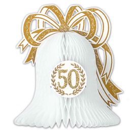 12 Units of 50th Anniversary Centerpiece - Party Center Pieces