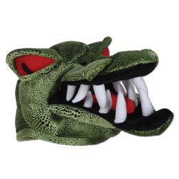6 Pieces Plush Crocodile Hat One Size Fits Most - Party Hats & Tiara