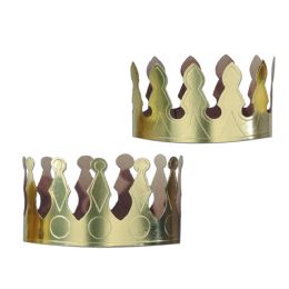 72 of Gold Foil Crowns Asstd Designs; Adjustable