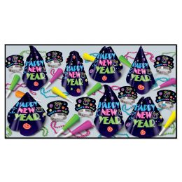 Neon Midnight Asst For 50 - Party Accessory Sets