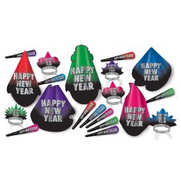 New Year Resolution Asst For 10 - Party Accessory Sets