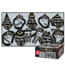 New Year Tymes Asst For 10 - Party Accessory Sets