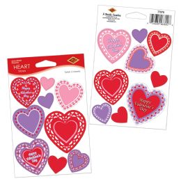 12 of Heart Stickers