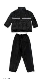 12 Wholesale Adult Raincoat Suit Set Size Medium