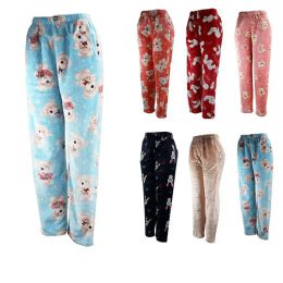 24 Pieces of Assorted Print Ladies Pajamas Assorted Size L/XL