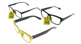 48 Wholesale Assorted Rectangular Reading Glasses