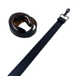 24 Pieces Belt Wide Black Size Xxlarge Only - Mens Plus Size Belts