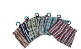 72 Wholesale Boy's Cotton Stripe Boxers With Hanger Size S