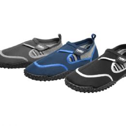 36 Wholesale Boys Quick Dry Flexible Water Skin Shoes Aqua Socks