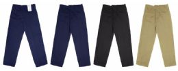 252 Pieces Boys School Uniform Pants In Black Size 8-18 - Boys School Uniform Pants