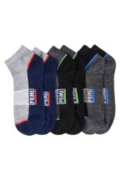 432 Wholesale Boys Spandex Ankle Socks Size 6-8