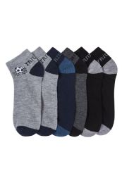 432 Pairs Boys Spandex Ankle Socks Size 6-8 - Boys Ankle Sock