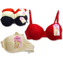 144 Pieces Bra Assorted Colors And Sizes - Womens Bras And Bra Sets