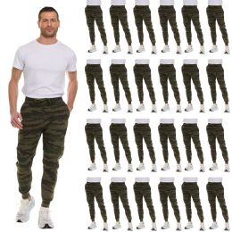 Camo Printed Fleece Lined Jogger With 2 Side Pockets Size 2xl
