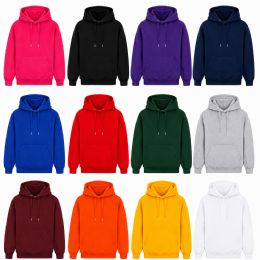 Cotton Fleece Assorted Mixed Color Hoodie With Draw String Closure Size 2XL