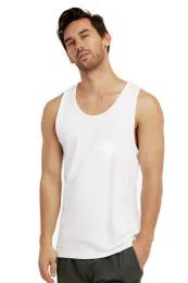 36 Pieces Cottonbell Men's Heavy Tank Top Size L - Mens T-Shirts