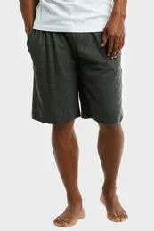 18 Wholesale Cottonbell Men's Knitted Pajama Shorts Size M