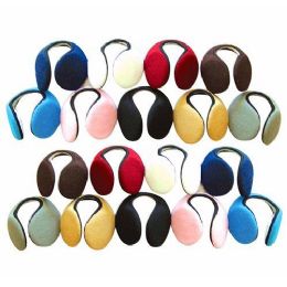 72 Wholesale Adult Ear Muffs Assorted Colors