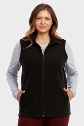 12 Wholesale Et Tu Ladies Polar Fleece Vest Plus Size 3xl