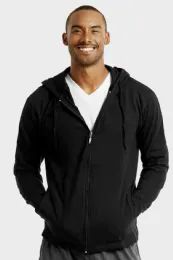 15 Bulk Et Tu Men's Cotton Jersey Hoodie Jacket Size L