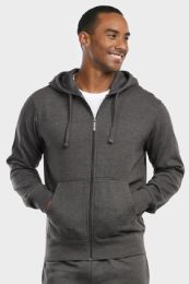 6 Pieces Et Tu Men's Lightweight Fleece Zipper Hoodie Size xl - Men's Winter Jackets