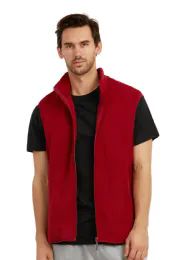 12 Wholesale Et Tu Men's Polar Fleece Vest Size L