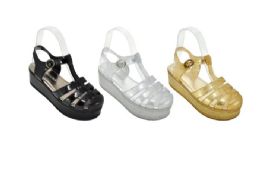 18 Pieces Girls Shoes Color Gold - Girls Shoes