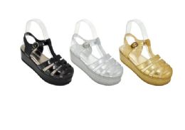 18 Wholesale Girls Shoes Color Silver