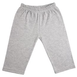 24 Pieces Baby Heather Grey Interlock Sweatpants Size M - Toddler Boys