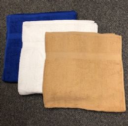 12 Pieces Heavyweight Pool Towel Solid Color In Beige - Beach Towels