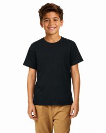 24 Pieces Kids Youth Cotton Black T Shirts Size Small - Boys T Shirts