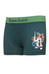 288 Pieces Knocker Boy's Seamless Boxer Briefs - Boys Underwear