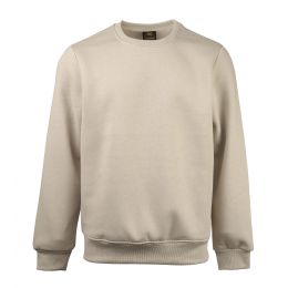 24 Pieces Knocker Men's Beige Sweatshirt Size M - Mens Jackets