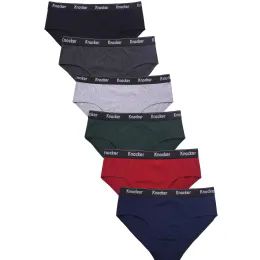 288 Wholesale Knocker Men's Color Band Bikini Briefs Size L