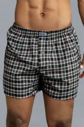 144 Wholesale Knocker Men's Cotton Boxer Shorts Size L
