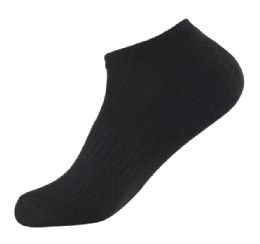 216 Pieces Knocker Men's Half Cushioned No Show Socks With Arch Support Size 10-13 - Men's Socks For Donation