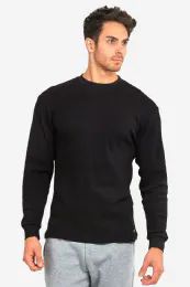 36 Wholesale Knocker Men's Medium Weight Thermal Size Medium