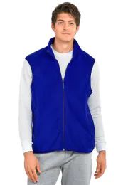 12 Wholesale Knocker Men's Polar Fleece Vest Size xl
