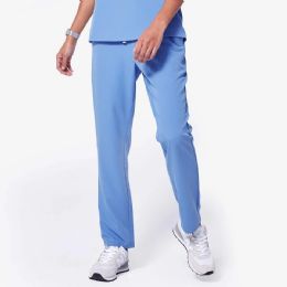 48 Pieces Ladies Blue Medical Scrub Pants Size Medium - Nursing Scrubs