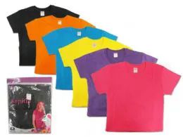 36 Wholesale Lady's Crew Neck Shirt Size M