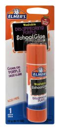 48 Bulk Elmers School Glue Stk Purp 4z