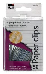 144 Bulk Paper Clip Jumbo 50ct Box