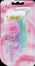72 Wholesale Silky Touch 3 4pk Lady Shaver