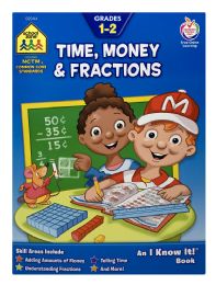48 Wholesale Workbook Time Money Fractions