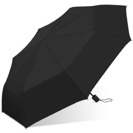 24 Bulk Umbrella 42inc Super Mini Black