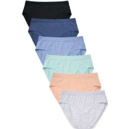 216 Pieces Mamia Ladies Cotton Extended Bikini Size Medium - Womens Panties & Underwear