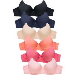 288 Pieces Mamia Ladies Plain Bra Cup C - Womens Bras And Bra Sets