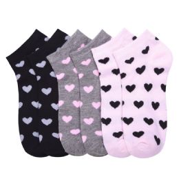 432 Pairs Mamia Spandex Socks 4-6 - Womens Ankle Sock