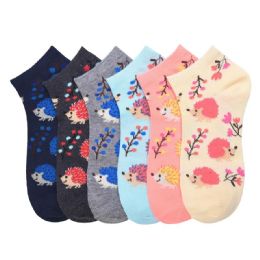 432 Wholesale Mamia Spandex Socks 6-8