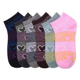432 Pairs Mamia Spandex Socks (pulse) 6-8 - Womens Crew Sock